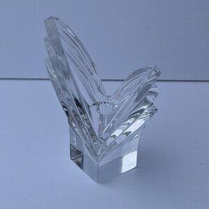 Vintage Art Deco Mikasa German Crystal Tulip 5.25" Candle Holder